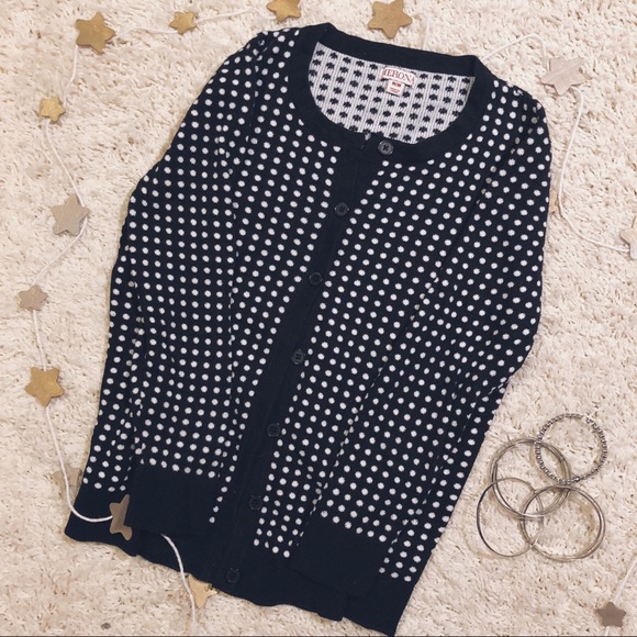 polka dot cardigan - Picture 3 of 3